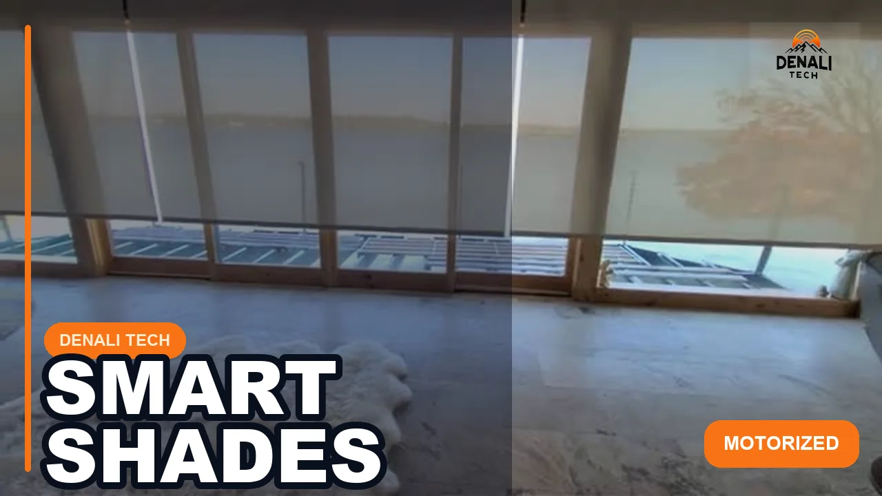 Lutron Pico remote controlling motorized shades